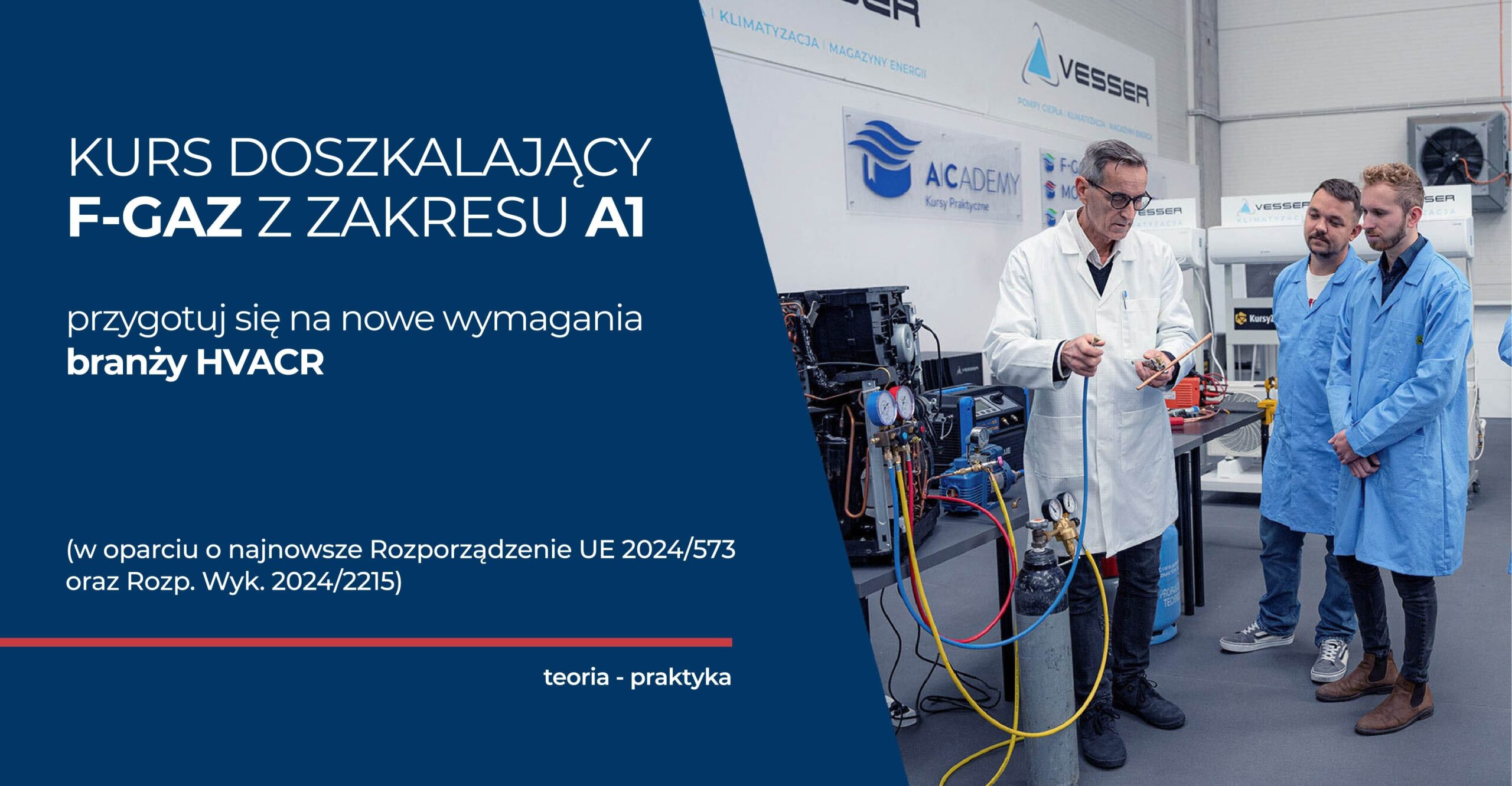 Kurs F-GAZ z zakresu A1