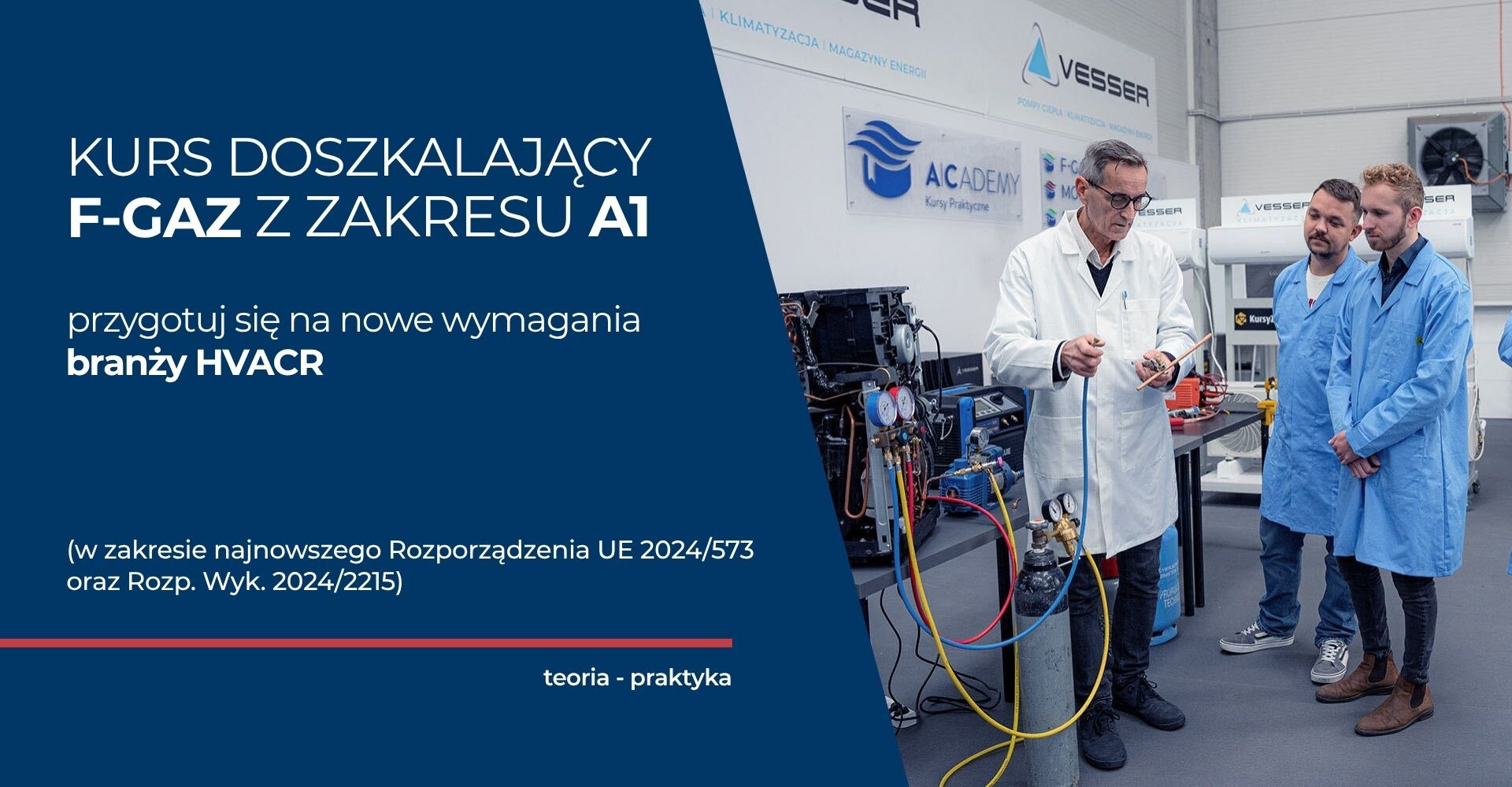 Kurs F-GAZ z zakresu A1